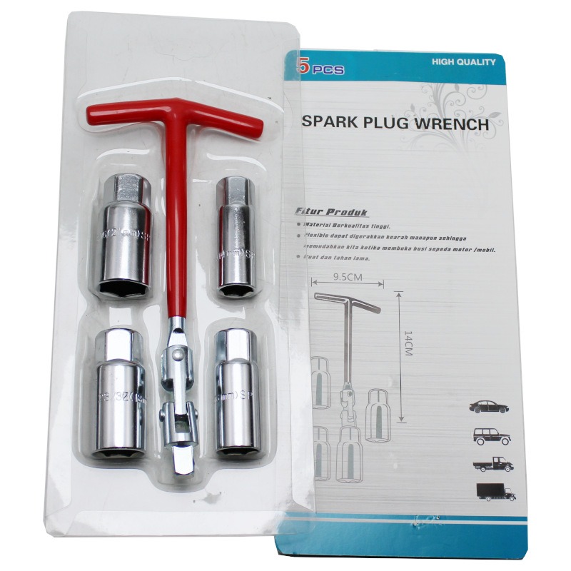 Spark Plug Socket Set - طقم أدوات إصلاح السيارات والدراجات النارية