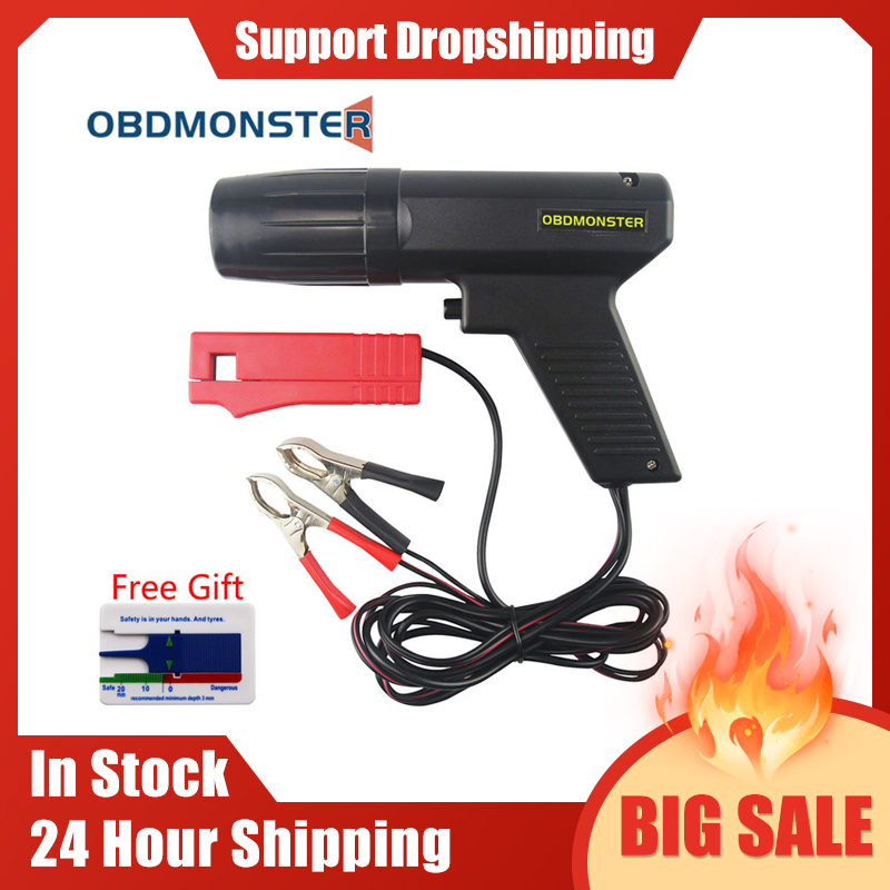 Timing Light Gun - جديد الإشعال توقيت بندقية الاستقرائي محرك