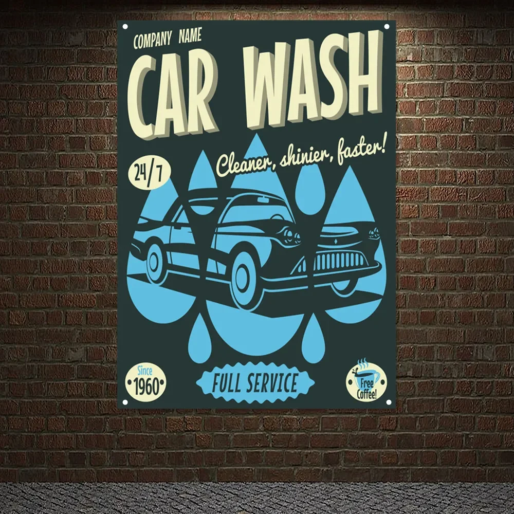Auto Repair Shop Banners - خمر غسيل السيارات خدمة كاملة وإصلاح