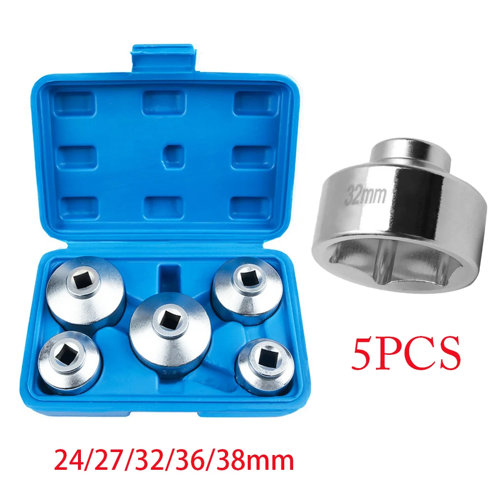 مجموعة مفاتيح فلتر الزيت 5 قطع - مراجعة Oil Filter Wrench وسعره