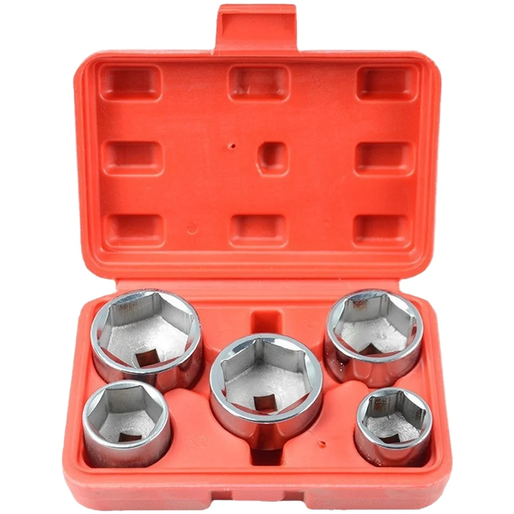 مجموعة مفاتيح فلتر الزيت 5 قطع - مراجعة Oil Filter Wrench وسعره