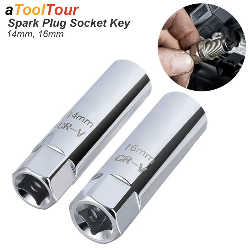 شرارة التوصيل مفتاح بانة مفتاح - مراجعة Spark Plug Socket Set وسعره