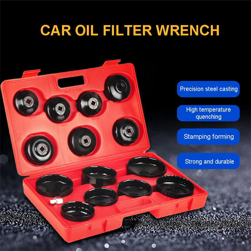 14 قطعة مجموعة مفاتيح فلتر الز - مراجعة Oil Filter Wrench وسعره