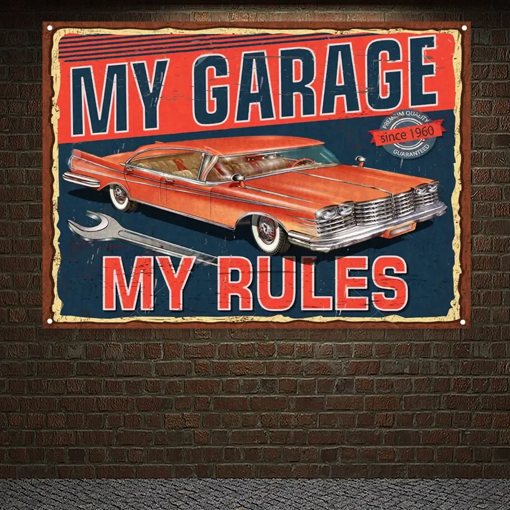 مرآبي قواعدي سيارة عتيقة خدمة  - مراجعة Auto Repair Shop Banners وسعره