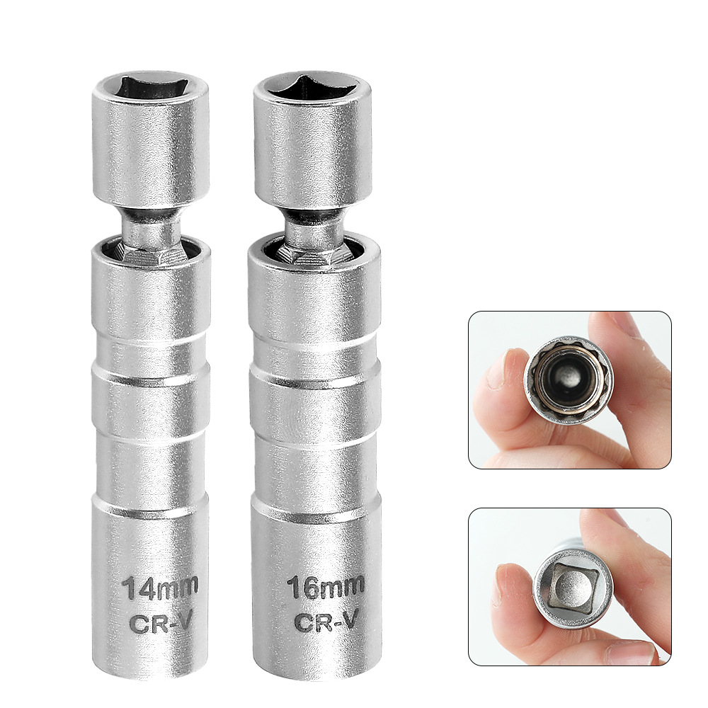 14/16 مللي متر المغناطيسي شرار - مراجعة Spark Plug Socket Set وسعره