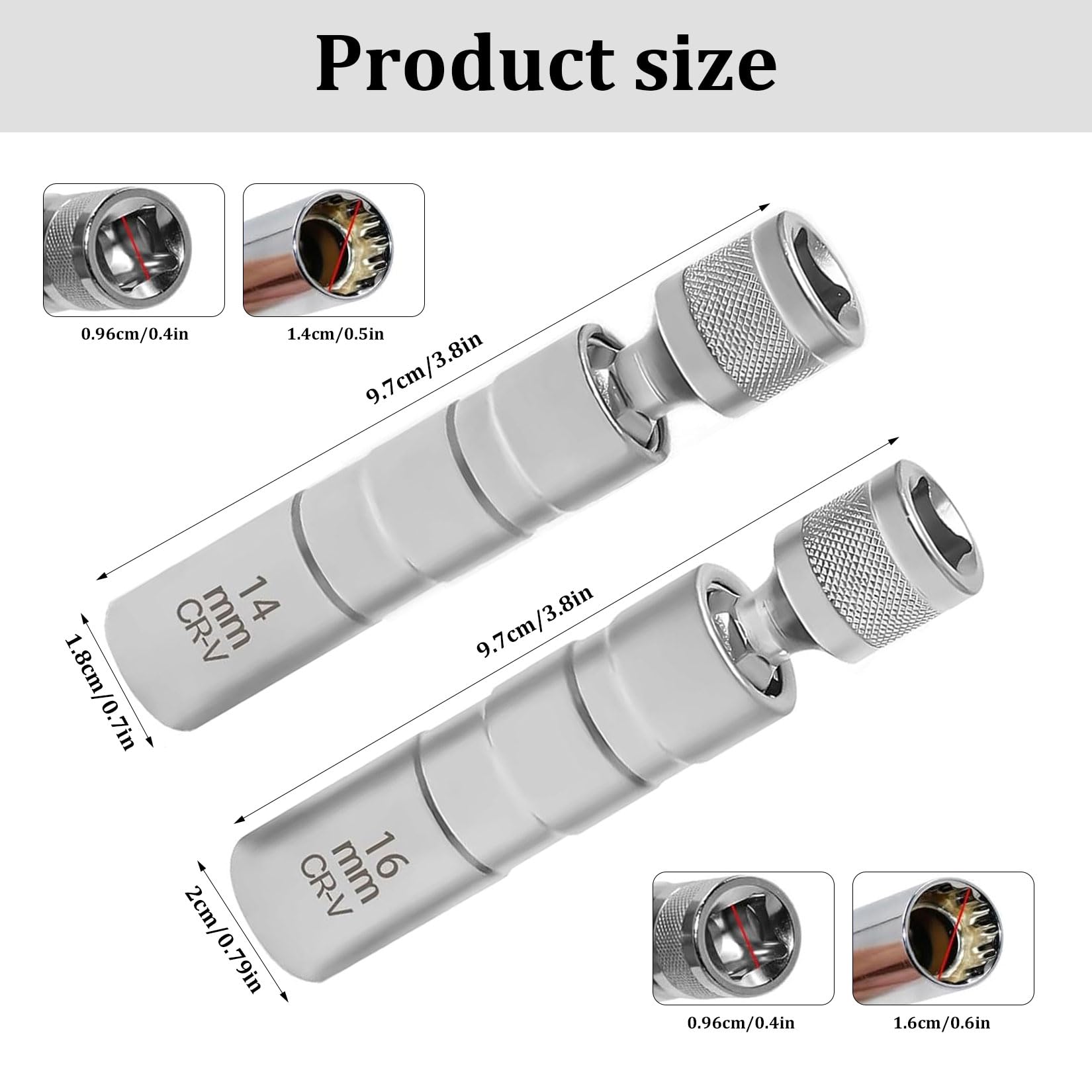 مجموعة مفاتيح ربط شرارة 14 مم  - مراجعة Spark Plug Socket Set وسعره