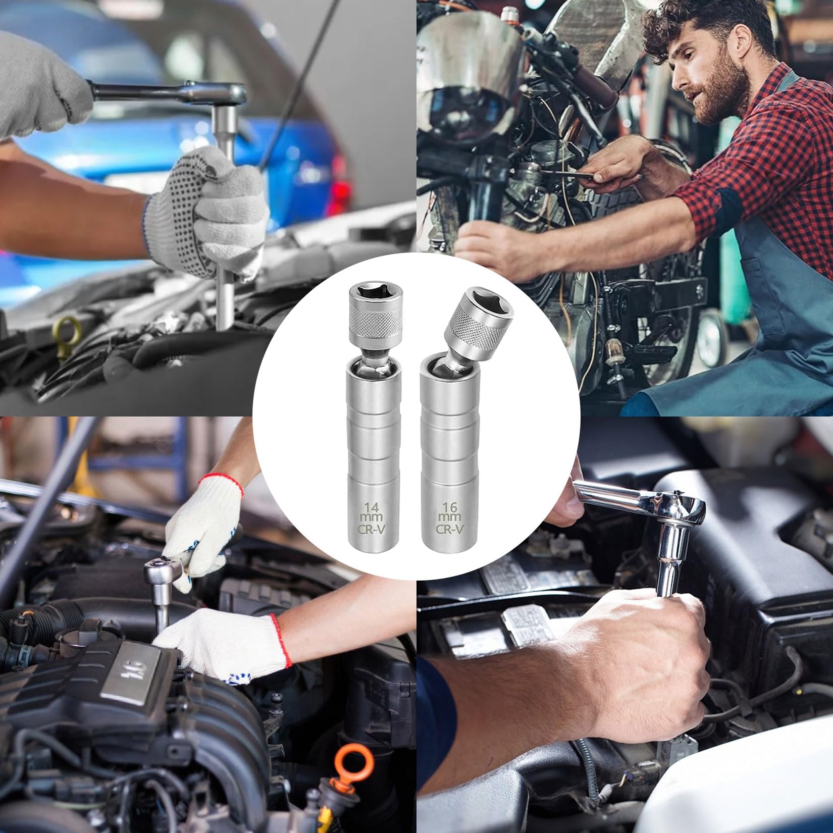 مجموعة مفاتيح ربط شرارة 14 مم  - مراجعة Spark Plug Socket Set وسعره