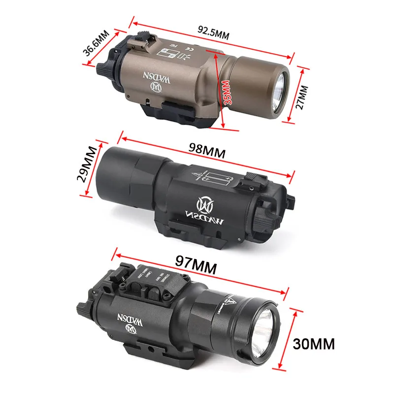 مصباح يدوي تكتيكي WADSN XH35 S - مراجعة Timing Light Gun وسعره
