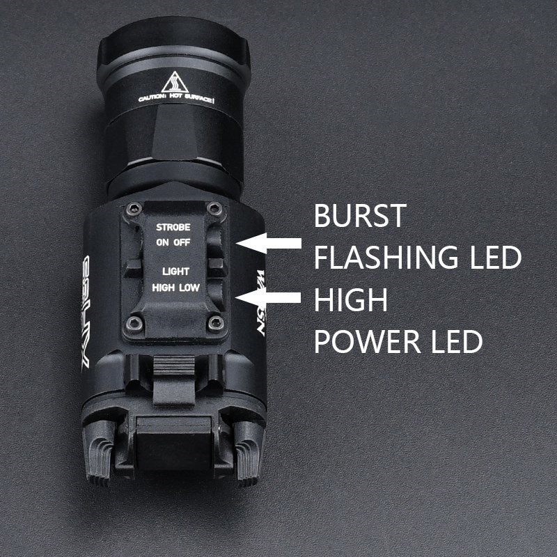 مصباح يدوي تكتيكي WADSN XH35 S - مراجعة Timing Light Gun وسعره